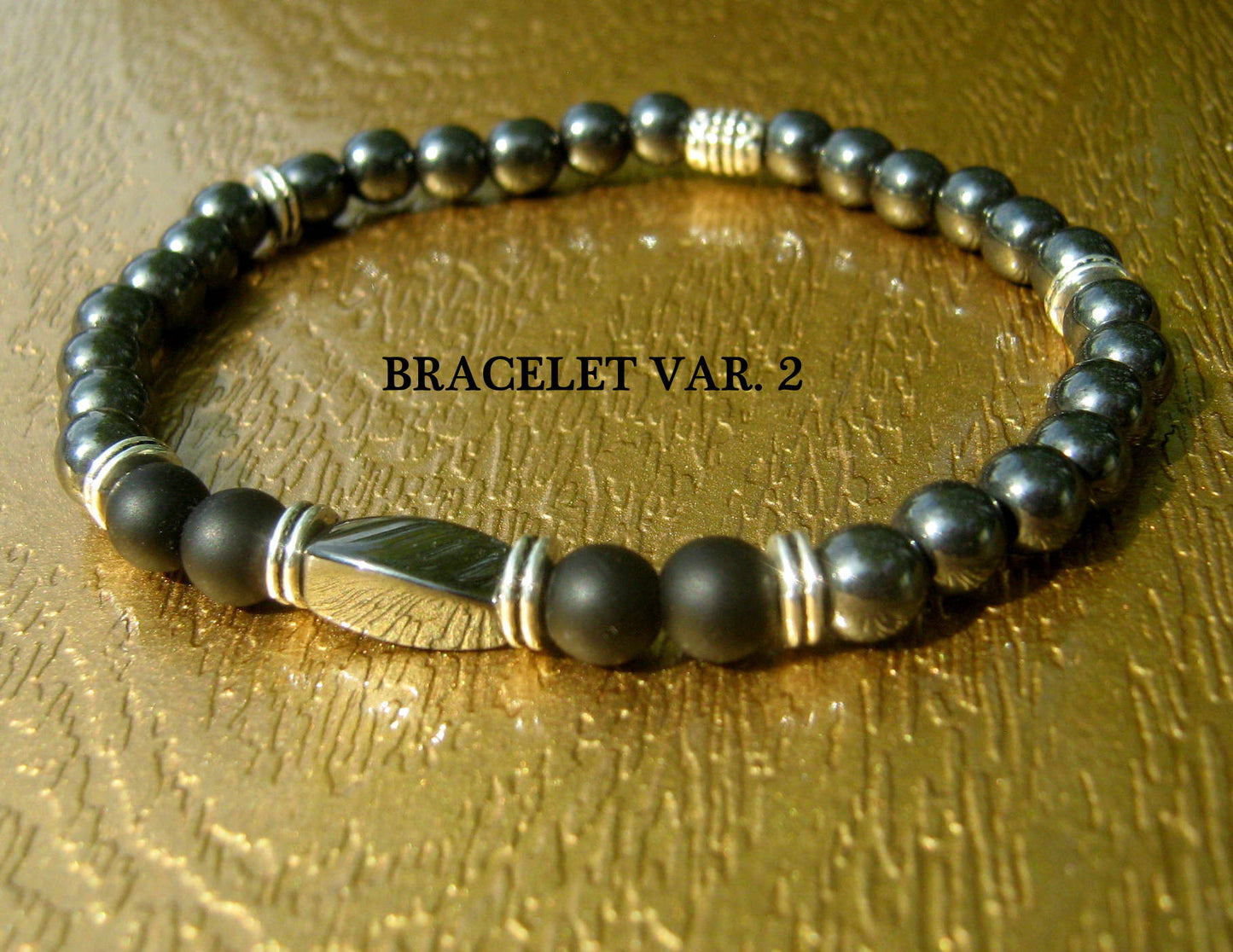 Men Black Onyx Turquoise Hematite stone punk Bracelet skull, Healing stone, handmade bracelet men gift