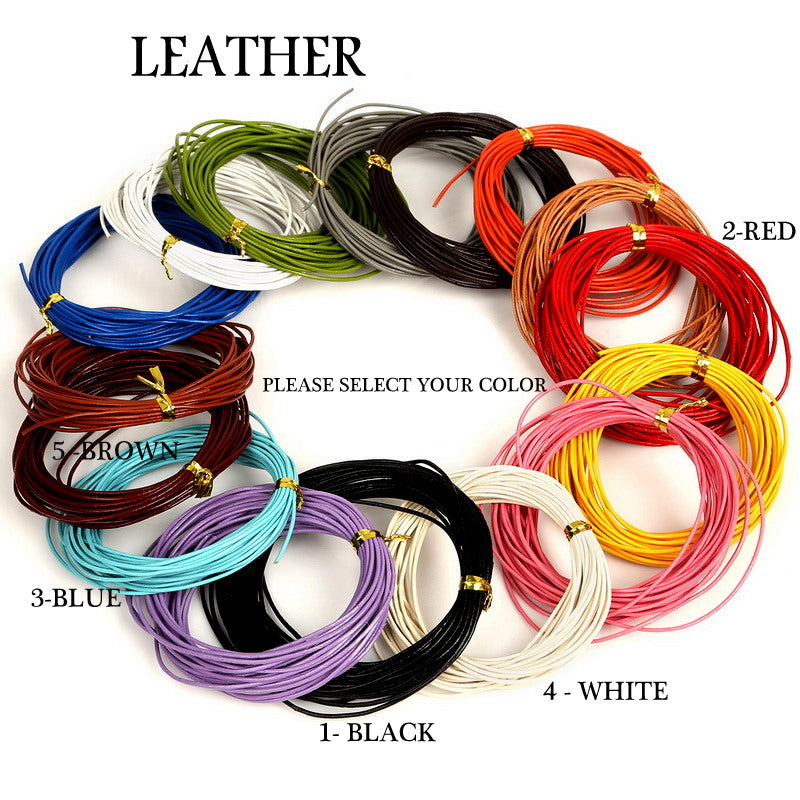 Men silver charm LOVE custom cord /Leather Bracelet, Stack slim protection Handmade bracelet men gift