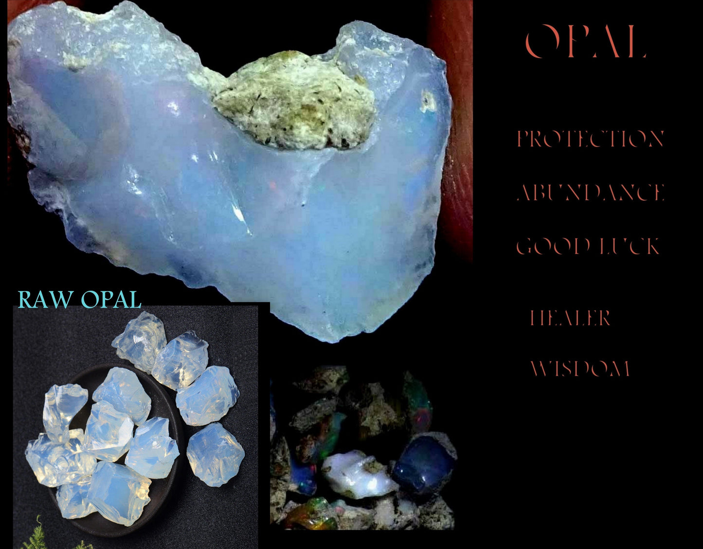 CAMELYS MAGIC 4 MEN - Men stone Opal Bracelet Tourmaline Hematite Onyx Moonstone Coco wood, Handmade bracelet men gift